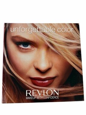 💄REVLON Unforgettable Color. Makeup with Confidence Book. 2003 Edition. Like new